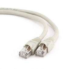 Патч-корд FTP Cablexpert cat.6, 10м, литой, многожильный, серый