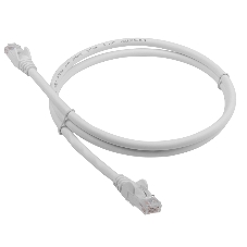 Патч-корд LANMASTER LSZH UTP cat.6, 3.0 м, серый