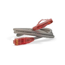 Патч-корд Hyperline UTP, Cat.5e, LSZH, 1.5 м, серый