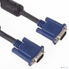 Кабель монитор-SVGA card (15M-15M) 3.0м 2 фильтра VCOM