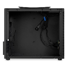 Компьютерный корпус без блока питания HSPD M210, Mesh Mid Tower, черный, 0.7 SPCC, 1x90мм mATX, mITX 140/280/150мм 1x2.5
