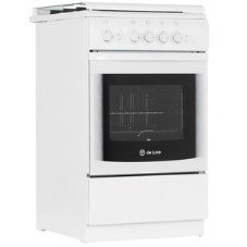 Плита газовая De Luxe 506040.04Г (КР) ЧР белый, конфорок 4 газовых, духовка 60 л, 50 см x 85 см x 60 см
