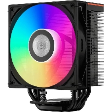 Устройство охлаждения (кулер) PcCooler RT500 Digital BK ARGb RT500-BKAWYL-GL черный 120мм алюминий+медь 2200rpm 32db 4-pin 240W