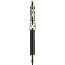 Ручка шариков. Waterman Reflections of Paris Carene DeLuxe (2200946) Black GT M син. черн. подар.кор.