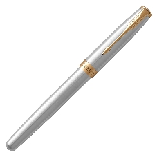 Ручка перьевая Parker Sonnet Core F527 (CW1931504) Stainless Steel GT, F, сталь нержавеющая, подарочная коробка