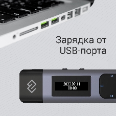 Диктофон Цифровой Digma DiVoice RV50 8Gb черный