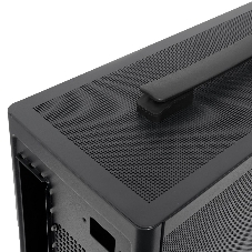 Компьютерный корпус без блока питания HSPD M210, Mesh Mid Tower, черный, 0.7 SPCC, 1x90мм mATX, mITX 140/280/150мм 1x2.5
