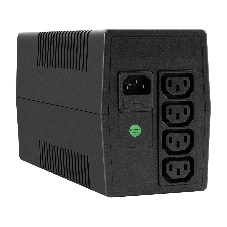 Источник бесперебойного питания ExeGate Smart LB-450.LCD.AVR.4C13 (450VA/270W, LCD, AVR, 4*C13, батарея 12V 4.5Ah, Black)