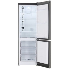 Холодильник Indesit ITS 5180 G серебристый двухкамерный 220/78л морозилка снизу, No Frost