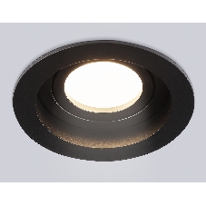 Встраиваемый поворотный точечный светильник Ambrella light TN102756 BK черный IP20 GU5.3 D98*32