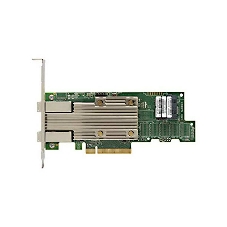Контроллер LSI SAS 9400-8i8e SGL (05-50031-02), PCIe 3.1 x8 LP, Tri-Mode SAS/SATA/NVMe 12G HBA, 16port(2*int SFF8643+2*ext SFF8644), 3516 IOC
