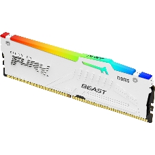Оперативная память DDR5 16Gb 5600MHz Kingston KF556C36BWEA-16 Fury Beast Expo RGb RTL Gaming PC5-44800 CL36 DIMM 288-pin 1.25В kit single rank с радиатором Ret