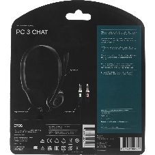 Гарнитура EPOS PC 3 Chat чёрный, проводная, 2 x mini jack 3.5 мм