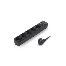 Сетевой фильтр ExeGate EX221185RUS SP-5-3B (5 розеток, 3 м, евровилка, черный)