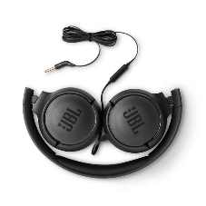 Проводные наушники JBL Tune 500 черный, накладные, Jack 3.5 мм, складная конструкция