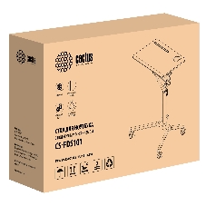 Стол для ноутбука Cactus VM-FDS101B столешница МДФ серый 70x52x106см (CS-FDS101WGY)