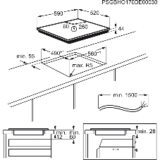 Индукционная варочная панель Electrolux LIL61434C
