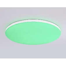 Умный светодиодный светильник FZ2002 WH белый IP54 25W 3000K-6500K+RGB Wi-Fi Алиса/Tuya/Smart Home/Alexa D370*55 (ПДУ ИК)