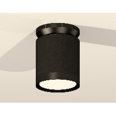 Светильник Ambrella Light XS8142020 SBK/PBK черный песок/черный полированный GX53 (N8902, C8142, N8113)