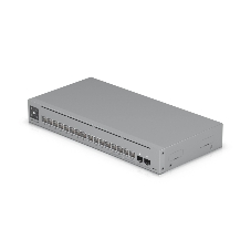 Коммутатор Ubiquiti Networking interface, (12) GbE RJ45 ports (4) 1/2.5 GbE RJ45 ports (2) 10G SFP+ ports; Total non-blocking throughput, 42 Gbps; Switching capacity, 84 Gbps