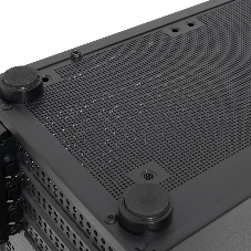 Компьютерный корпус без блока питания HSPD M210, Mesh Mid Tower, черный, 0.7 SPCC, 1x90мм mATX, mITX 140/280/150мм 1x2.5