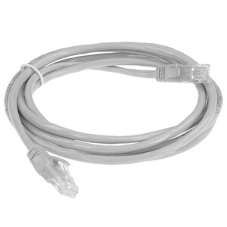 Патч-корд ExeGate UTP-RJ45-RJ45-5e-CU-2M-GY, UTP, cat.5e, 2м, медь, серый