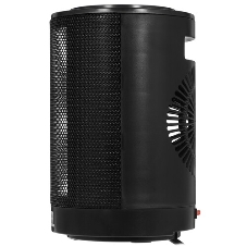 Тепловентилятор керамический Denzel DTFC-1200, черный, 600/1200 Вт, 12 м2, 3 режима, термостат