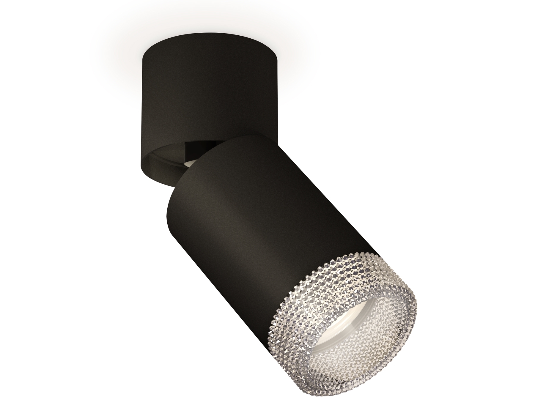 Светильник Ambrella Light XM6313060 SBK/BK/CL черный песок/черный/прозрачный MR16 GU5.3 (A2221, C6313, N6150)