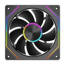 Вентилятор для корпуса Case Cooler PCCooler FG120 ARGb BK (120x120x25мм, 4-pin PWM, ARGb, 54CFM, 28.4dBA, 1800RPM, черный)