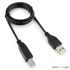 Кабель Гарнизон Кабель USB 2.0, AM/BM, 1.8м, пакет (GCC-USB2-AMBM-1.8M)