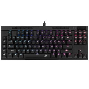 REDRAGON ECLIPSE PRO RU механическая клавиатура (BT/Radio/USB, RGB, Lion L switch, LCD дисплей, металл. корпус, черная)