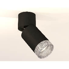 Светильник Ambrella Light XM6313060 SBK/BK/CL черный песок/черный/прозрачный MR16 GU5.3 (A2221, C6313, N6150)