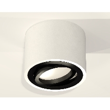 Светильник Ambrella Light XS7510002 SWH/PBK белый песок/черный полированный MR16 GU5.3 (C7510, N7002)