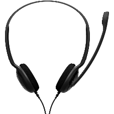 Гарнитура EPOS PC 8 чёрный, проводная, USB, подвижный микрофон, выключение микрофона