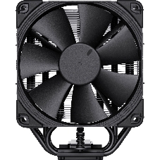 Кулер для процессора Noctua NH-U12S chromax черный, 120 мм, медь, 1500 об/мин, 22.4 дБ, 4 pin PWM, высота 158 мм