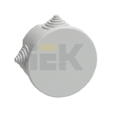 Коробка распаячная ОП 75х40 IP44 KM41237 (4 каб.ввод.) IEK UKO11-075-040-000-K41-44