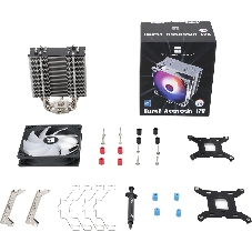 Кулер для процессора Thermalright Burst Assasin 120 ARGb (4-pin PWM, 154мм, Ni/CU, 6x6мм, ARGb, 1x120мм, 66.17CFM, 25.6dBA, 1550RPM, S: 1700, 1200, 115X, AM5, AM4)
