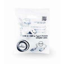Переходник USB Cablexpert A-USB3-AMCF-01, USB 3.0M/USB Type-C, пакет