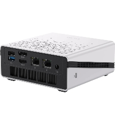 Компьютер Chuwi Ubox AMD Ryzen 5 6600H(3.3Ghz)/16384Mb/512PCISSDGb/Int:AMD Radeon/BT/WiFi/war 1y/1.35kg/Iron Gray/Win11Pro + DDR5 (SODIMM MAX 64GB)(RAM slot*2)/USB2.0*1/USB3.2G1*3/Type-C*1(DP,PD)/HDMI*1/DP*1/RJ45*2/WIFI6,BT5.