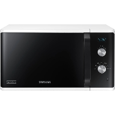 Микроволновая печь Samsung MS23K3614AW белый, 23 л, 800 Вт, переключатели - поворотный механизм