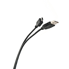 Кабель USB 2.0 A-->mini-B 5P (1.8 м) черный, Telecom TC6911BK-1.8M