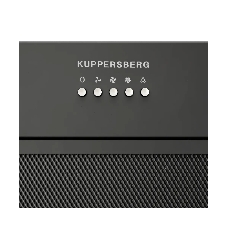Вытяжка встраиваемая Kuppersberg Inpush 60 B черный, 60 см, 780 куб. м/ч, 62 дБ