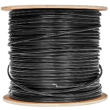 Кабель информационный Lanmaster TWT-5EUTP-OUT-TR кат.5е U/UTP не экранированный 4X2X24AWG PE внешний 305м черный