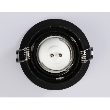 Встраиваемый поворотный точечный светильник Ambrella light TN102756 BK черный IP20 GU5.3 D98*32