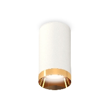 Светильник Ambrella Light XS6322024 SWH/PYG белый песок/золото желтое полированное MR16 GU5.3 (C6322, N6134)