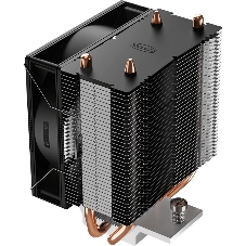 Кулер для процессора PCCooler R200 S115X/1200/1700/AM4/AM5 (TDP 110W, 90мм Non LED Fan, 2 тепловые трубки 6мм, 2200RPM, 28,3dBa)