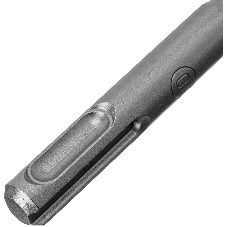 Бур по бетону Denzel двойная спираль, Cobalt W-tip, 10x210 мм, SDS PLUS