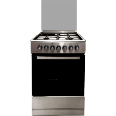 Комбинированная плита De Luxe 606031.12гэ 000(кр)чр нержавеющая стальГазово-электрическая плита, Цвет - нержавеющая сталь, Электророзжиг 3 газовые конфорки 1,0/1,5/3,0 кВт 1 электрическая конфорка 1,5 кВт Основные характеристики духового шкафа: Электрическая духовка Нижний ТЭН - 1,1 кВт ТЭН верхний/гриль - 1,3 кВт/1,8 кВ тТерморегулятор Гриль Механический таймер Освещение Объём духовки 58 л. Комплектация: Большой противень Малый противень Решётка для жарки Чугунные решётка рабочего стола Стеклянная крышка рабочего стола Хозяйственный отсек Комбинированная плита De Luxe 606031.12гэ 000(кр)чр нержавеющая стальГазово-электрическая плита, Цвет - нержавеющая сталь, Электророзжиг 3 газовые конфорки 1,0/1,5/3,0 кВт 1 электрическая конфорка 1,5 кВт Основные характеристики духового шкафа: Электрическая духовка Нижний ТЭН - 1,1 кВт ТЭН верхний/гриль - 1,3 кВт/1,8 кВ тТерморегулятор Гриль Механический таймер Освещение Объём духовки 58 л. Комплектация: Большой противень Малый противень Решётка для жарки Чугунные решётка рабочего стола Стеклянная крышка рабочего стола Хозяйственный отсек
