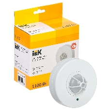 Датчик движения IEK ДД 024белый, 1100Вт