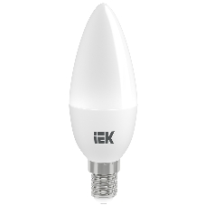 Лампа светодиодная LED 9Вт 230В 4000К E14 свеча LLE-C35-9-230-40-E14 IEK
